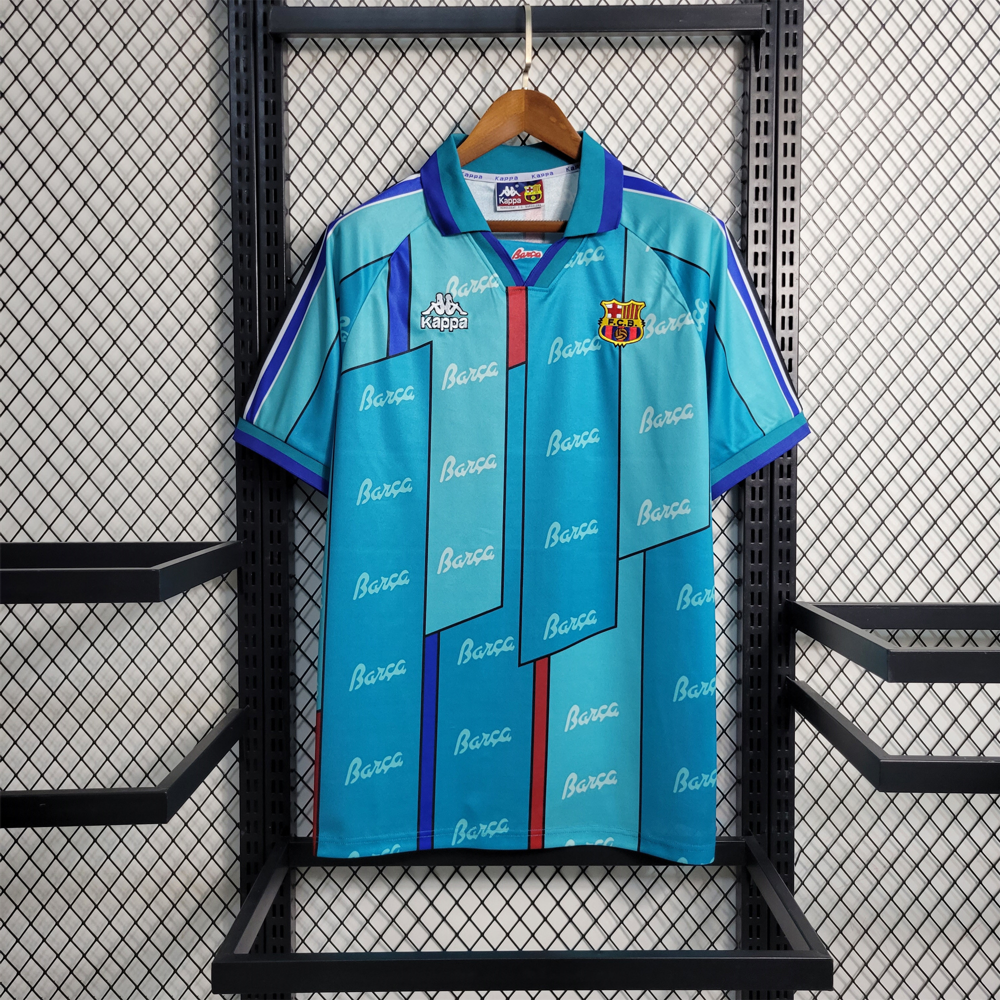 Barcelona Retro 95-97 Away Stadium Jersey